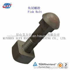 Round Head Bhdn Track Bolt with Nut and Washer