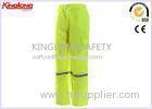 Yellow high reflective safety clothing/industrial coverall workwear work pants