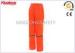 Orange Safety High Visibility Trousers Durable Work Pants 120GSM