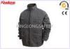 Male Canvas Workwear High Visibility Safety Apparel With Brass Zipper