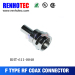 Twist On F Type connector female coaxial cable F connector socket adapter