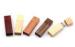 Red Wood High Speed8GB USB 2.0 Flash Drives Large Capacity Logo Printed