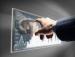 Supermarket Advertisment LCD Touch Screen Interactive Display Ultra Thin