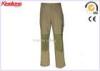 Khaki / Beige Heavy Duty Cargo Work Trousers Work Pants With Knee Pads