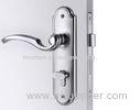 Zinc Alloy Entrance Mortise Door Lock Stain Nickel With Mortise Lock Body