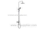 Starlight Chrome Shower System With Euphoria Cube Handheld Shower Head