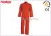 Polyester / Polycotton Safety Garments Coverall Uniforms with Chest Pocket