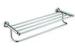 Stainless Steel Towel Rack Bathroom Accessory With Single Towel Bath Storage