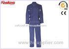 Navy / Orange Multi Pocket Mens Work Clothes Industrial Workwear S-5XL