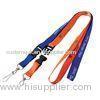 Split Ring Nylon Lanyard Flash Drive 128MB - 512MB Capacity For Gift