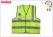 Eco - Friendly 100% Polyester High Visibility Vests Chile Style