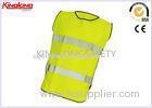 Promotional Logo Printed Hi Vis Safety Vest For Logistics / Gardening