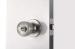Double Cylinder Keyed Entry Door Knob 70Mm Cylindrical Bolt 3 Keys