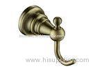 Single Robe Hook Bathroom Accessory Brass 118x70x52 mm Bright Metallic Look