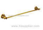 Single Bathroom Accessories Towel Racks Shelves Brass Golden Plated