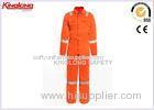 High Visibility Safety Reflective Mens Workwear For Spring / Autumn