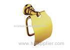 Recessed Toilet Roll Holder / Bathroom Toilet Paper Holders Golden Plated