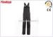 Working Bib Pants Outdoor With Green Woven Tape Workwear Canvas Knee Pad