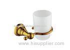 Toothbrush Cup Holder Bathroom Items Golden Plated Long Life Span