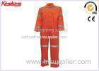 Reflective High Visibility Safety Apparel Plus Size Workwear For Spring / Autumn