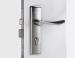 Satin Nickel Mortise Door Lock / Room Door Mortise Latch Lock Zinc Alloy