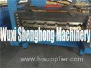 Small Corrugated Sheet Metal Roof Roll Forming Machine / Roof Panel Making Machine