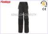 Men's polycotton workwear durable garment casnvas warm work cargo pants