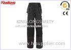 Men's polycotton workwear durable garment casnvas warm work cargo pants