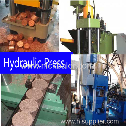 scrap briquetting press machine