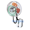 Deeri Wall mounted misting industrial fan with rainproof and remote type500
