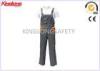 Grey and Orange DurableS-XXXL Power Workwear Uniform Bib Trouser