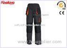 Durable Oxford Canvas Workwear Working Trousers With Knee Pads