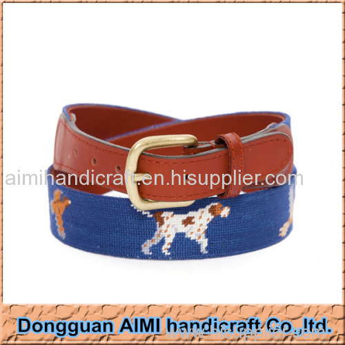 fashion needlepoint belt adult belt