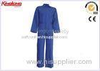 Petrol Blue Polyester Coverall Uniforms Safety Garments S-5XL