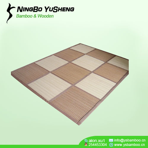 12 blocks bamboo patchwork carpet