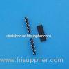 Double Type Black Color Female Pin Header Connector ISO9001 / SGS / UL