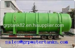 Horizontal Fiberglass Storage Tanks