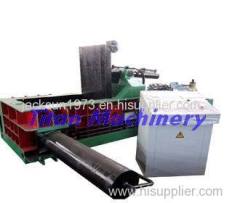 scrap metal baling machine