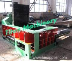 scrap metal baling machine