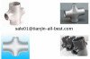 stainless steel cross pipe fittings