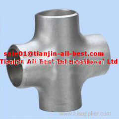 stainless steel cross pipe fittings