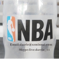 Minrui nice Transparent destructible vinyl with good printing effect and could be die cutting suitable all size labels