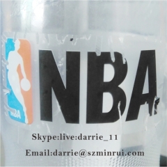 Minrui nice Transparent destructible vinyl with good printing effect and could be die cutting suitable all size labels