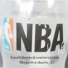 Minrui nice Transparent destructible vinyl with good printing effect and could be die cutting suitable all size labels