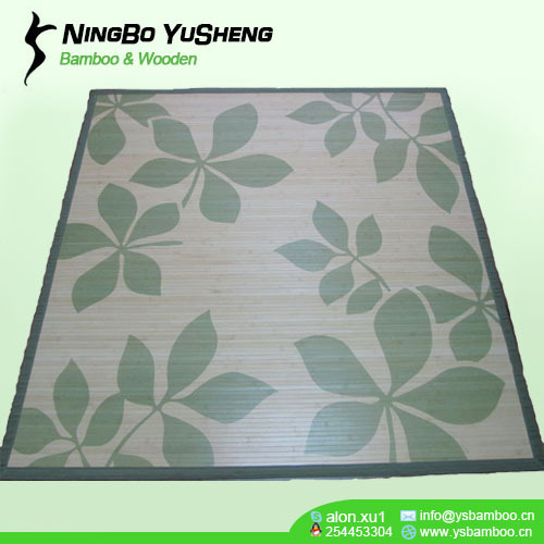 4cm colored terylene borde bamboo inner carpet