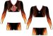 Free design custom cheer costumes sexy sparkle rhinestone cheerleading uniforms all star cheerleader wear