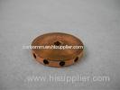 CNC Precision Turned Parts Round Turning Copper Disc 3.5mm diameter