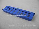 Dark blue alu 6061-T6 Aluminum Enclosure CNC Turning Parts oxidation Surface