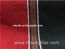 Red and Black Striped Curtain Sadu Fabric Soft Geometric Pattern