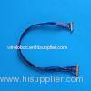 9.7cm LCD LVDS Blue Micro Coaxial Cable with 1000M Min Insulation 20M Max Contact Resistance